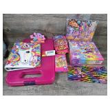 Lisa Frank Art Case, Binder, Puzzles & More