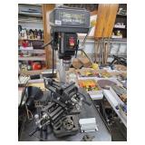Central Machinery 8" Drill Press w/Vices & Cart