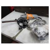 Chicago ELec. Angle Ginder w/ Belt Sander Attachmt