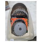 Box of Assorted Saw Blades