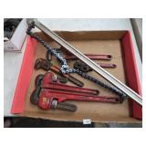 Pipe Wrench & More Lot