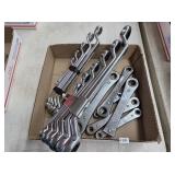 Ratcheting Wrenches Lot