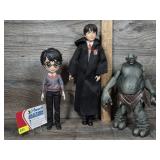 Harry Potter & Mountain Troll Action Figures