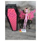 Monster High Draculaura Coffin & Bonita Femur Doll