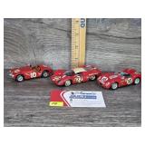 Vintage Brumm Ferrari Die Cast Trio