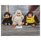 Vintage Monchichi Monkey & more