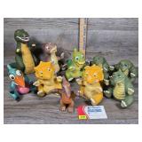 Vintage 1988 Land Before Time Hand Puppets