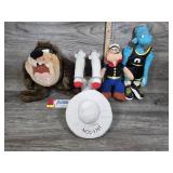 Vintage Star Trek Enterprise, Popeye, Plush