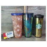Starbucks Assorted Tumblers & Travel Mug