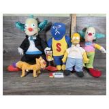 Plush Assorted Lot, Simpson