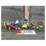 Rare Vintage Schleich Smurf  Figures