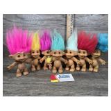 Vintage 1980's Russ Troll Dolls          q