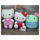 Hello Kitty Plush Trio