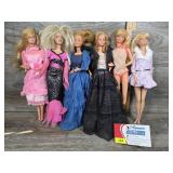 Assorted Barbie Dolls Six Pack
