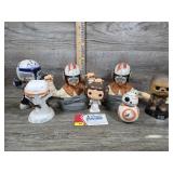 Star Wars Bobble Heads & More Assorted Lot