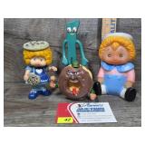Vintage Chips Ahoy Doll, Food Fighters Donut & mor