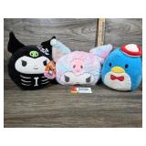 Hello Kitty Plush Trio