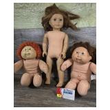 Cabbage Patch Kids & American Girl Dolls