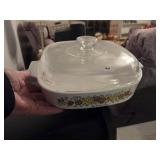Vntg Corning Ware Spice of Life Casserole Pair