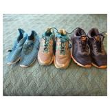 2 Pair Tennis Shoes & 1 Pair of Watter Shoes