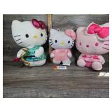 Hello Kitty Plush Trio