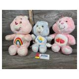Vintage Care Bear Trio
