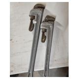 RIdge Tool Co. Pipe Wrenches 24' & 18'