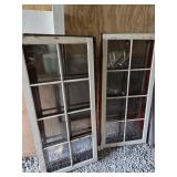 Wood Frame Window Panes (6)
