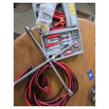 4Way Lug Wrench, Emergency Kit, Jumper Cables