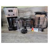 Cuisinart Coffee Machine & Ninja Attachments