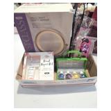 Nail Care & Halo Light Vanity Mirror