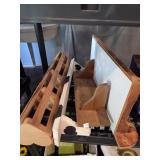 Wood Basket, Shelves & More