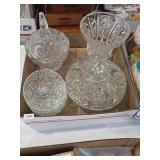 Crystal & Cut Glass Lot