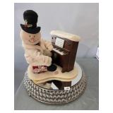Musical Snowman on Mirror