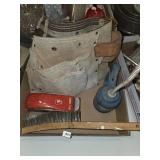 Toolbelt, No 12 Sander, Wire Brush & More