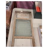 Vintage Glass Washboard