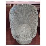 White Wicker Chair