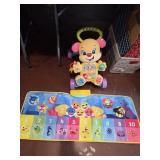 Learning Mat & Push Toy
