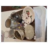Assorted Glass, Pootery & More