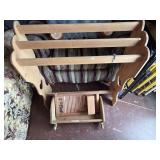 Quilt Rack, Doll Cradle, Decorative Washboard