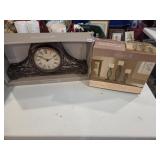 Home Trends Clock & Iron Candle Stands