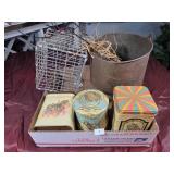 Misc. Tins & Decor