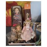 Porcelain China Head Dolls