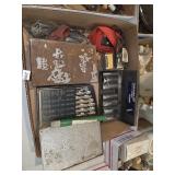 Misc. Tool Flat.  Drill Bits, Deep Sockets & More