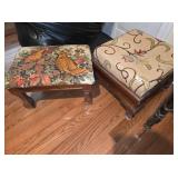 Vintage Foot Stools (2)