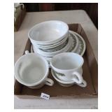 Corelle "Crazy Daisy" Dinner Set (4)