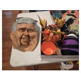 Rubber Mask & Fall Decor