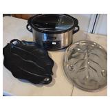 Crock Pot & Serving Trays