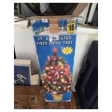 32" Decorated fiber optic Tree