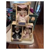 Porcelain Doll Trio
